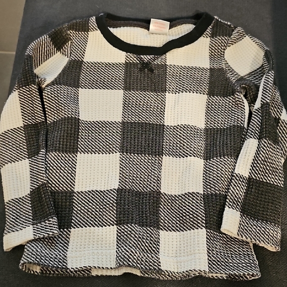 Kids Black and White Checkered Shirt - Picture 1 of 2
